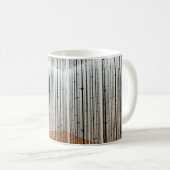 Braune und schwarze Abbildung Kaffeetasse (VorderseiteRechts)