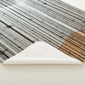 Braune und schwarze Abbildung Sherpadecke (3/4)