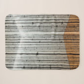 Braune und schwarze Abbildung Sherpadecke (Vorderseite (Horizontal))