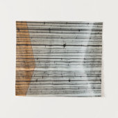 Braune und schwarze Abbildung Wandteppich (Vorderseite (Horizontal))