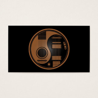 Braune und schwarze akustische elektrische Gitarre