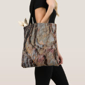 Braune und schwarze Felsformation Tasche (Von Nahem)