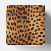 Braune und schwarze Geparden Geschenkschachtel (Oben)