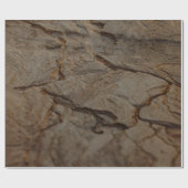 Braune und schwarze Holzoberfläche Geschenkpapier (Flach)