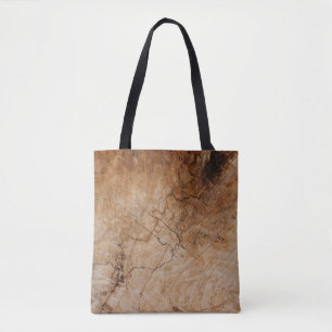 Braune und schwarze Holzoberfläche Tasche