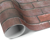 Braune und schwarze Holzpappe Geschenkpapier (Rolleneckpunkt)