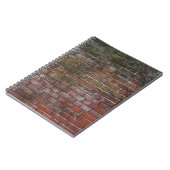 Braune und schwarze Holzpappe Notizblock (Linke Seite)