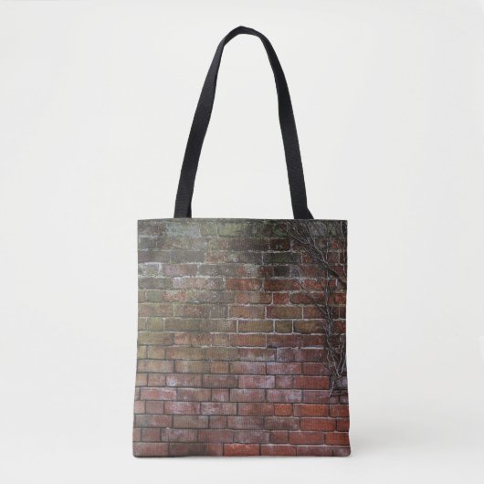 Braune und schwarze Holzpappe Tasche (Vorderseite)