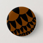 Braune und schwarze Schuppen Button (Vorderseite)
