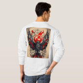 Braune und solide T - Shirt (Schwarz voll)