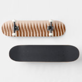 Braune und Tan-Design Skateboard (Horizontal)