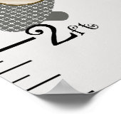 Braune und Tan Flugzeuge Wachstumsdiagramm Behalte Poster (Ecke)