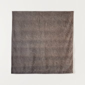 Braune und weiße Blumentextilien Wandteppich (Vorderseite (Horizontal))