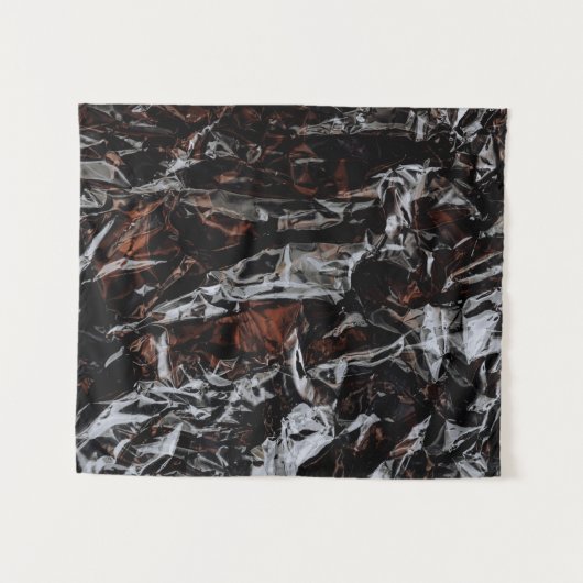 Braune und weiße getrocknete Blätter Wandteppich (Vorderseite (Horizontal))