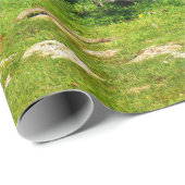 braune und weiße Kühe im Sortiment, Geschenkpapier (Rolleneckpunkt)