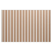 Braune und weiße Streifen Stoff (Fat Quarter (45,7 x 55,9 cm))