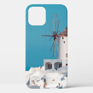 Braune und weiße Windmühle Case-Mate iPhone Hülle