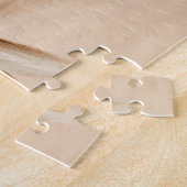 Braune und weiße Ziege Puzzle (Seite)