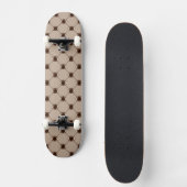 braune Verbindungsaugen Skateboard (Vorderseite)