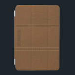 Braune Vintage abgenutzte Imitate mit Lederschau iPad Mini Hülle<br><div class="desc">Braun Vintages verschlissenes Lederaussehen. Einfaches und elegantes Design mit Stickereiakzenten (digitales Bild). Anpassbarer Text/Monogramm. Verfügbar für viele Produkte. In 12 verschiedenen Farben,  aber jede Farbe kann per Email angefordert werden.</div>