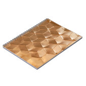 Braune Wabenplatte Notizblock (Linke Seite)