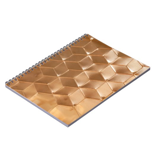 Braune Wabenplatte Notizblock (Linke Seite)