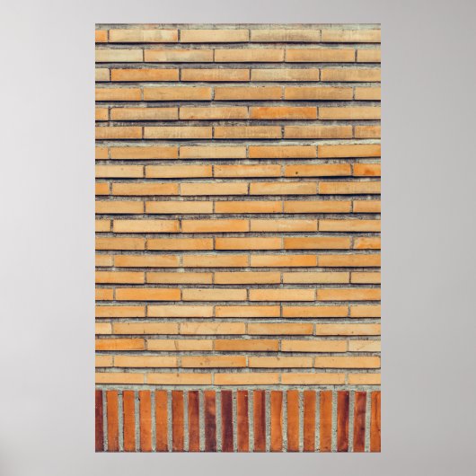 Braune Wand Poster (Vorne)