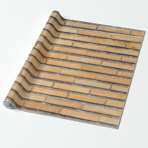 Braune Wandverkleidung Geschenkpapier