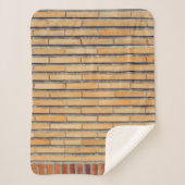 Braune Wandverkleidung Sherpadecke (Vorderseite)