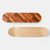 Braune Wetterplatten Thunder_Cove Skateboard (Horizontal)