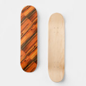 Braune Wetterplatten Thunder_Cove Skateboard (Vorderseite)