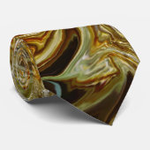 Braune, Wirble Krawatte (Gerollt)