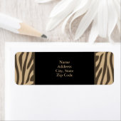 Braune Zebra-Print mit Schwarz (Insitu)