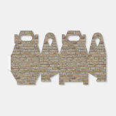 Braune Ziegelmauer - Neuartiges Design Geschenkschachtel (Ungefaltet)