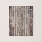 Braune Ziegelwand Puzzle (Vertikal)