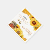 Bräune zu sein | Brautparty für Wasserfarben Serviette (Ecke)