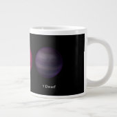 Braune Zwerge, wie sie von einem Interstellar-Reis Jumbo-Tasse (Rechts)