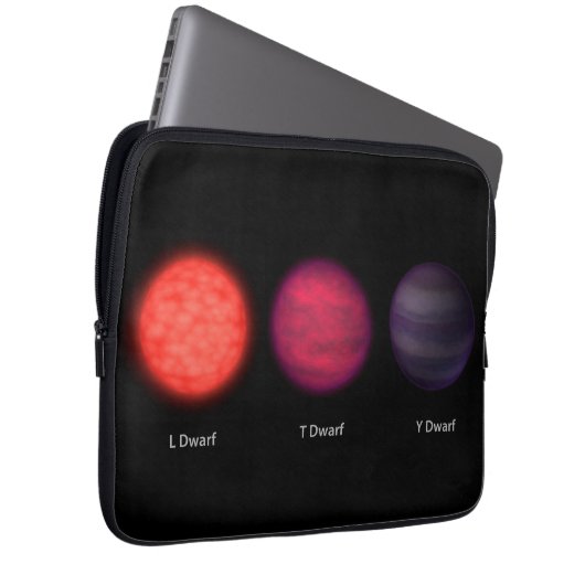 Braune Zwerge, wie sie von einem Interstellar-Reis Laptopschutzhülle (Vorne Rechts)