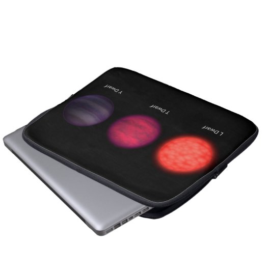 Braune Zwerge, wie sie von einem Interstellar-Reis Laptopschutzhülle (Vorne Knopf)