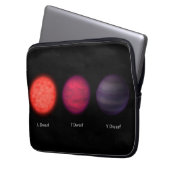 Braune Zwerge, wie sie von einem Interstellar-Reis Laptopschutzhülle (Vorderseite Links)