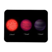 Braune Zwerge, wie sie von einem Interstellar-Reis Magnet (Horizontal)