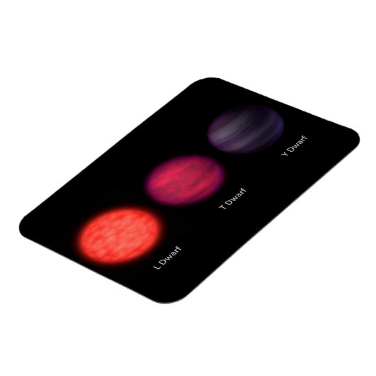 Braune Zwerge, wie sie von einem Interstellar-Reis Magnet (Linke Seite)