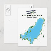 Brauneck Bayern, Deutschland Skiposter Postkarte (Vorne/Hinten)