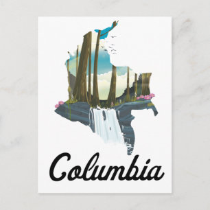 Brauneck Bayern, Deutschland Skiposter Postkarte