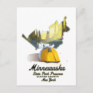 Brauneck Bayern, Deutschland Skiposter Postkarte