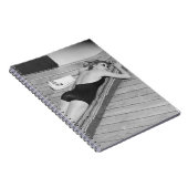 Bräunende Frau Sun Notizblock (Rechte Seite)