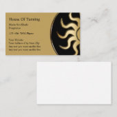 Bräunende Visitenkarten Visitenkarte (Vorne/Hinten)