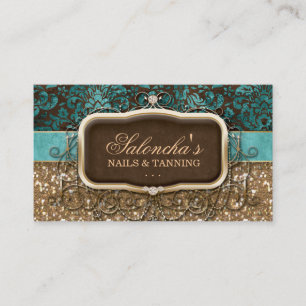 Bräunender Leuchter-wirklicher Anwesen-Agent D de Visitenkarte