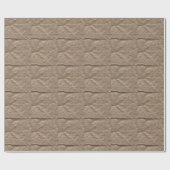 Brauner, abstrakt strukturierter Hintergrund. Geschenkpapier (Flach)