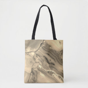 Brauner Achat Tasche
